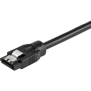 StarTech.com 0.6 m Round SATA Cable - Latching Connectors - 6Gbs SATA Cord - SATA Hard Drive Power Cable - Lifetime Warran
