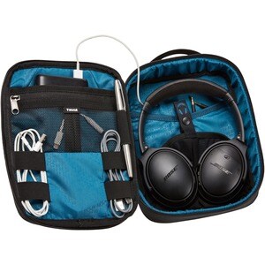 Thule Subterra Carrying Case Travel Essential, Headphone - Black - 88.9 mm Height x 190.5 mm Width x 238.8 mm Depth