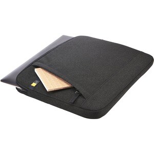Case Logic Huxton HUXS-113-BLACK Carrying Case (Sleeve) for 33.8 cm (13.3") Notebook - Black - Polyester, Fabric - 259.1 m