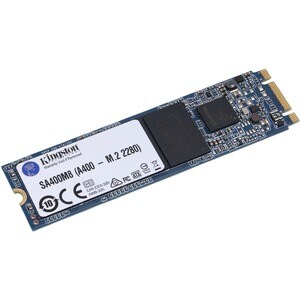 Kingston A400 480 GB Solid State Drive - M.2 2280 Internal - SATA (SATA/600) - Notebook, Desktop PC Device Supported - 160