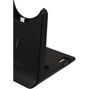 V7 Wired Cradle for Wireless Headset - Charging Capability - USB Type C - Black