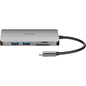 D-Link DUB-M810 USB Type C Docking Station for Notebook - 100 W - 3 x USB 3.0 - USB Type-C - Network (RJ-45) - HDMI - Wired