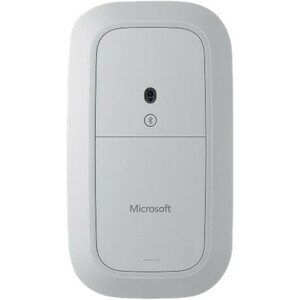 Microsoft Surface Mobile Mouse - Bluetooth - BlueTrack - 4 Button(s) - Platinum - Wireless - 2.40 GHz - Scroll Wheel