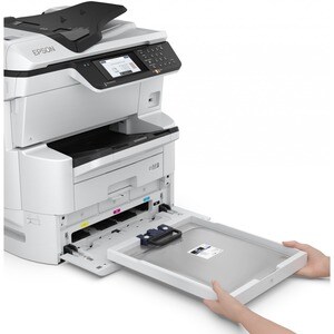Epson WorkForce Pro WF-C878RD3TWFC Wireless Inkjet Multifunction Printer - Colour - Copier/Fax/Printer/Scanner - 35 ppm Mo