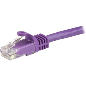 7.5m CAT6 Ethernet Cable - Purple CAT 6 Gigabit Ethernet Wire -650MHz 100W PoE++ RJ45 UTP Category 6 Network/Patch Cord Sn