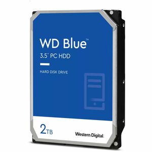 WD Blue WD20EZAZ 2 TB Hard Drive - 3.5" Internal - SATA (SATA/600) - Desktop PC Device Supported - 5400rpm