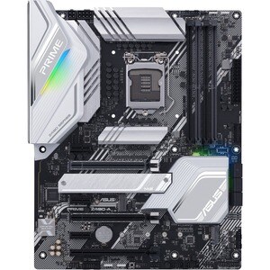 Asus Prime Z490-A Desktop Motherboard - Intel Chipset - Socket LGA-1200 - Intel Optane Memory Ready - ATX - 128 GB DDR4 SD