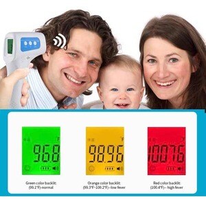 DIAMOND Non-Contact Infrared Thermometer - Large Display, Backlight, Auto-off, Non-contact, Infrared, Easy-to-read Measure