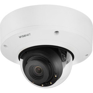 Hanwha Techwin PNV-A9081R 8 Megapixel Outdoor 4K Network Camera - Color - Dome - 98.43 ft Infrared Night Vision - H.264, M