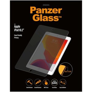 PanzerGlass Original Tempered Glass, Silicone Yes Privacy Screen Protector - For 25.9 cm (10.2") LCD iPad - Fingerprint Re