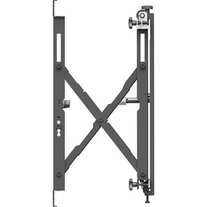 Atdec Wall Mount for Video Wall - Black - 1 Display(s) Supported - 49.90 kg Load Capacity - 100 x 100, 100 x 200, 200 x 10