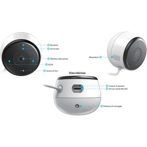 Telecamera di rete D-Link mydlink DCS-8600LH 2 Megapixel HD - Proiettile - 7 m - MJPEG, H.264, MPEG-2 - 1920 x 1080 Fisso 