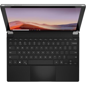 Brydge 12.3 Pro+ Keyboard - Wireless Connectivity - Bluetooth - English - Tablet - TouchPad - Windows - Silver