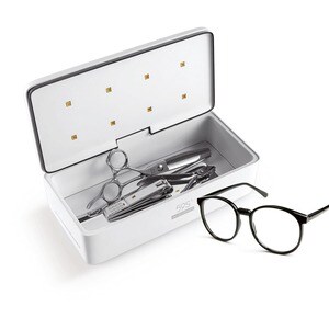 V7 VSBXWHT Portable Sanitizer Box - ABS, Polycarbonate