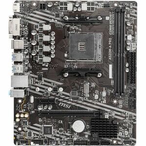MSI A520M-A PRO Desktop Motherboard - AMD Chipset - Socket AM4 - Micro ATX - 64 GB DDR4 SDRAM Maximum RAM - DIMM, UDIMM - 