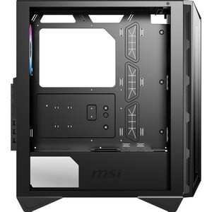 MSI MPG GUNGNIR 110R Gaming Computer Case - Mid-tower - Tempered Glass - 4 x Bay - 4 x 120 mm x Fan(s) Installed - 0 - ATX