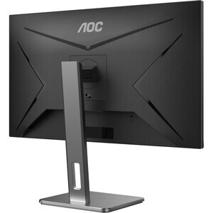 AOC U28P2U/BS 71.1 cm (28") 4K UHD LED LCD Monitor - 16:9 - Black, Grey - 711.20 mm Class - In-plane Switching (IPS) Techn
