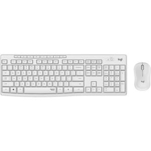 Logitech MK295 Keyboard & Mouse - USB Wireless RF - Hungarian - Keyboard/Keypad Color: Off White - USB Wireless RF Mouse -