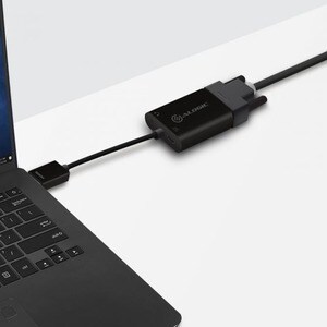 Alogic 15cm HDMI to VGA Adapter With 3.5mm Audio - Male to Female (Full HD -1920 X 1080) - 5.91" HDMI/Mini-phone/USB/VGA A