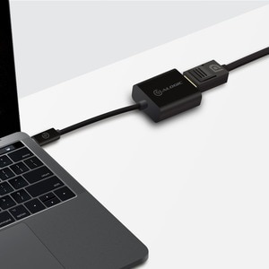 Alogic Ultra 15cm USB-C (Male) to DisplayPort (Female) Adapter - 4K 60Hz - 5.91" DisplayPort/USB A/V Cable for MAC, Chrome