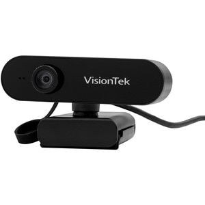 VisionTek VTWC30 Webcam - 1080p - 30 fps - USB 2.0 - 1920 x 1080 Video - CMOS Sensor - Manual Focus - Microphone - Noteboo