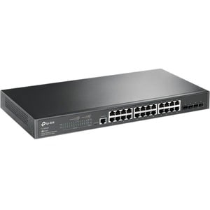 TP-Link JetStream TL-SG3428 24 Ports Manageable Ethernet Switch - 2 Layer Supported - Modular - 4 SFP Slots - 19.90 W Powe
