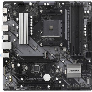 ASRock B550M Phantom Gaming 4 Desktop Motherboard - AMD Chipset - Socket AM4 - Micro ATX - 128 GB DDR4 SDRAM Maximum RAM -