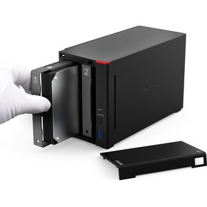 Buffalo LinkStation SoHo 720DB 4TB Hard Drives Included (2 x 2TB, 2 Bay) - Hexa-core (6 Core) 1.30 GHz - 2 x HDD Supported
