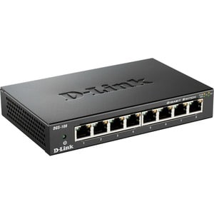 Switch Ethernet D-Link DGS-108 8 Porte - 2 Layer supportato - Coppia incrociata - Desktop