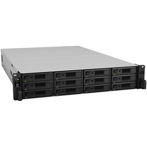 Synology RackStation RS3621XS+ 12 x Total Bays SAN/NAS Storage System - Intel Xeon D-1541 Octa-core (8 Core) 2.10 GHz - 8 