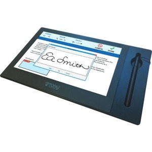 Topaz GemView TD-LBK101VT-USB-R Signature Pad - Active Pen - TAA Compliant - Wired - Black - 10.1" LCD - Backlight - 1280 