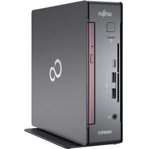 Fujitsu ESPRIMO Q7010 Barebone System Mini PC - Intel H470 Chipset - Socket LGA-1200 - 1 x Processor Support - 64 GB DDR4 
