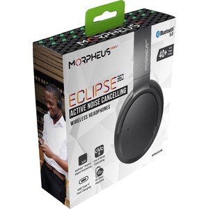 Morpheus 360 Eclipse 360 Wireless Noise Cancelling Headphones - Bluetooth 5.0 Headset w/ Mic - HP9250B - Stereo - Wired/Wi