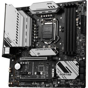 MSI MAG B560M MORTAR WIFI Desktop Motherboard - Intel Chipset - Socket LGA-1200 - Intel Optane Memory Ready - Micro ATX - 