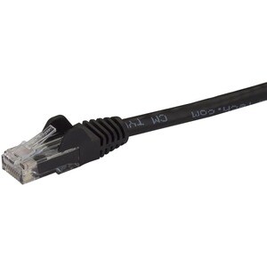 75 ft Black Gigabit Snagless RJ45 UTP Cat6 Patch Cable - 75ft Patch Cord