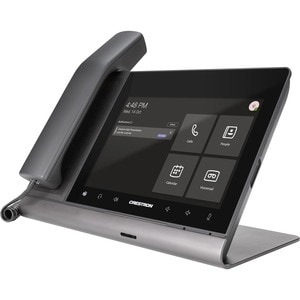 Crestron Flex UC-P8-T-HS IP Phone - Corded/Cordless - Corded/Cordless - Bluetooth, Wi-Fi - Desktop - Gray, Black - VoIP - 