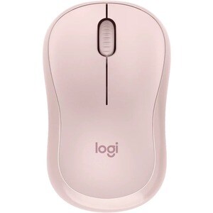 Logitech M220 Mouse - USB - Optical - 3 Button(s) - Light Pink - Wireless - 2.40 GHz - 1000 dpi - Scroll Wheel