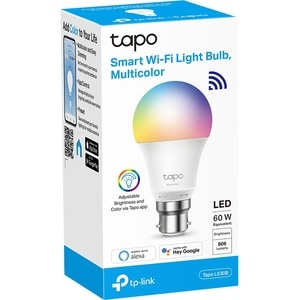 Tapo Tapo L530B LED Light Bulb - 8.70 W - 60 W Incandescent Equivalent Wattage - 230 V AC - 806 lm - Multicolor Light Colo
