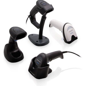 Datalogic QuickScan 2500 - Cable Connectivity - 20.10" Scan Distance - 1D, 2D - Imager - Omni-directional - USB, Serial, K