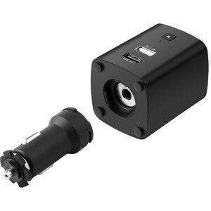 Technaxx TX-159 Auto Adapter - USB - 5 V DC/2.50 A, 9 V DC, 12 V DC Output - Black