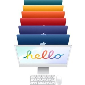 iMac 24in Retina 4.5K - Green - M1 (8-core CPU / 8-core GPU) - 8GB unified memory - 256GB SSD - Magic Mouse - Magic Keyboa