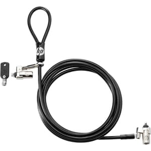 Cable de Bloqueo HP Nano 1AJ39AA Para Portátil, Tableta - 1.83m Cable - Vinilo, Metal Galvanizado, Cloruro de Polivinilo (