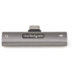 StarTech.com Caricatore e Adattatore USB C Jack audio per cuffie con jack 3.5mm. Caricabatterie USB-C PD 60W - Telefono/ta