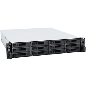 Synology RackStation RS2421+ 12 x Total Bays SAN/NAS Storage System - AMD Ryzen V1500B Quad-core (4 Core) 2.20 GHz - 4 GB 