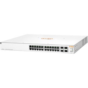 Aruba Instant On 24 Ports Manageable Ethernet Switch - 4 Layer Supported - Modular - 370 W PoE Budget - Optical Fiber, Twi