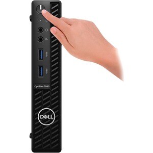 Dell OptiPlex 3000 3080 Desktop Computer - Intel Core i3 10th Gen I3-10105T Quad-core (4 Core) 3 GHz - 8 GB RAM DDR4 SDRAM