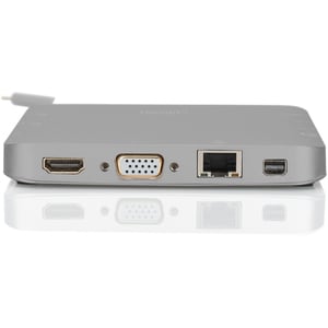 Digitus DA-70876 USB Type C Docking Station for Notebook/Monitor - 60 W - 4 x USB Ports - 3 x USB 3.0 - USB Type-C - Netwo