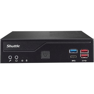 Shuttle XPC slim DH470C Barebone System - Slim PC - Socket LGA-1200 - 1 x Processor Support - Intel H470 Chip - 64 GB DDR4