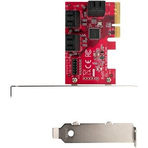 SATA PCIe Card, 6 Port PCIe SATA Expansion Card, 6Gbps SATA Adapter, Stacked SATA Connectors, PCI Express to SATA Converte