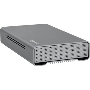 Rocstor Rocpro D90 4 TB Desktop Rugged Hard Drive - 3.5" External - SATA (SATA/600) - Aluminum Gray - MAC Device Supported